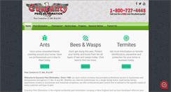 Desktop Screenshot of guarantypest.com